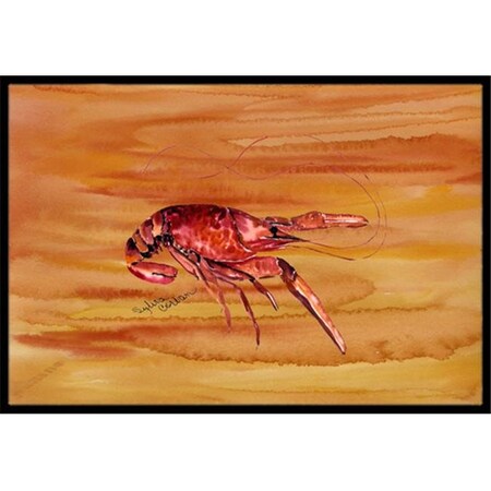Carolines Treasures Carolines Treasures 8232-MAT Crawfish Indoor Or Outdoor Mat - 18 x 27 in. 8232-MAT